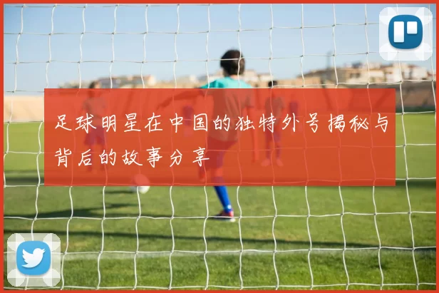 足球明星在中国的独特外号揭秘与背后的故事分享