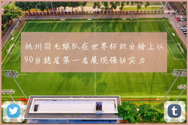 杭州羽毛球队在世界杯积分榜上以90分稳居第一名展现强劲实力