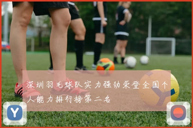 深圳羽毛球队实力强劲荣登全国个人能力排行榜第二名